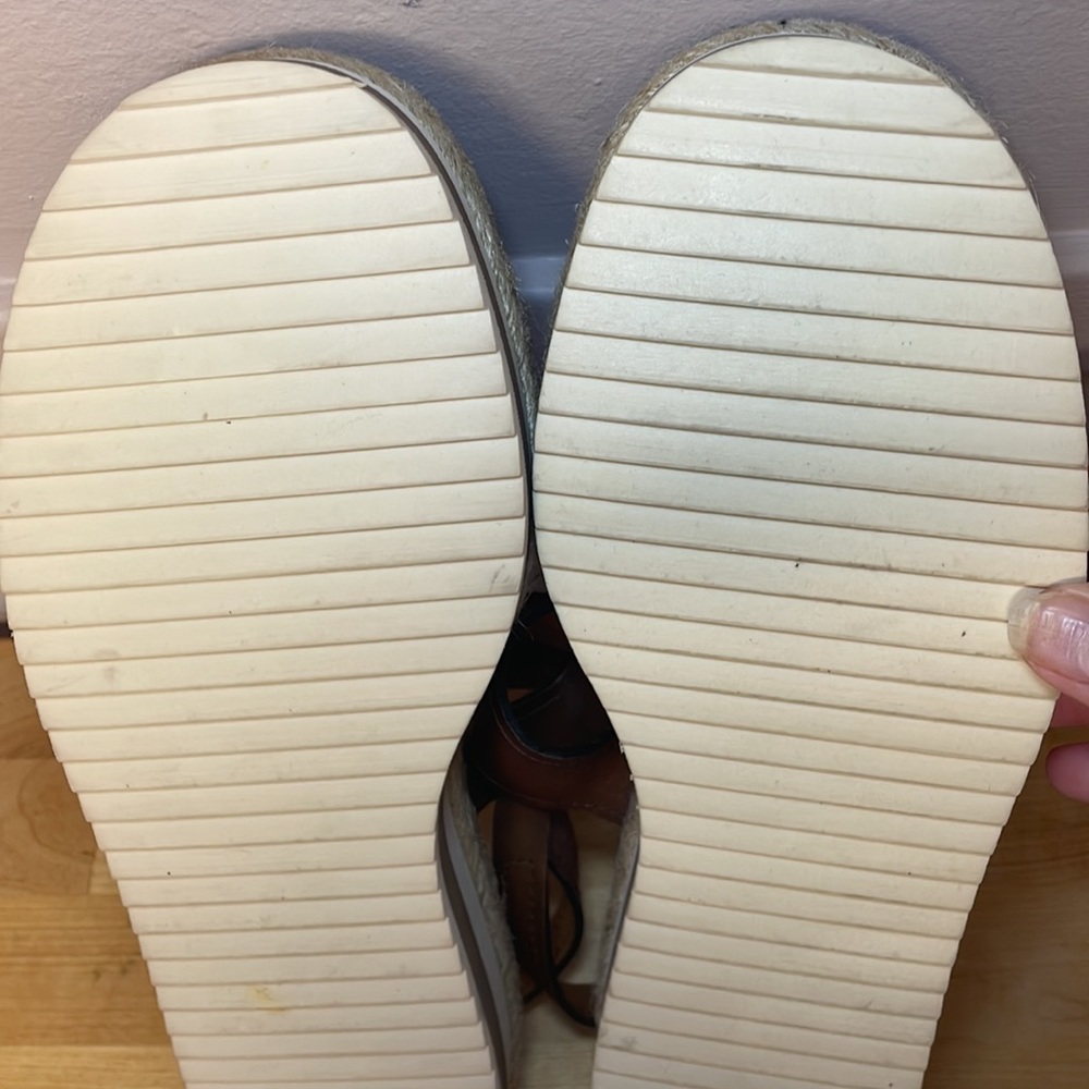 Massimo Dutti leather sandals size 10 - Picture 11 of 16